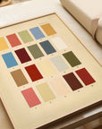 Vintage Paint Swatches No.61