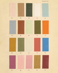 Vintage Paint Swatches No.62